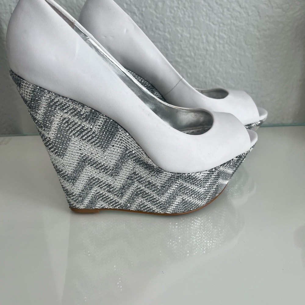 Bebe Wedges - Picture 3 of 5